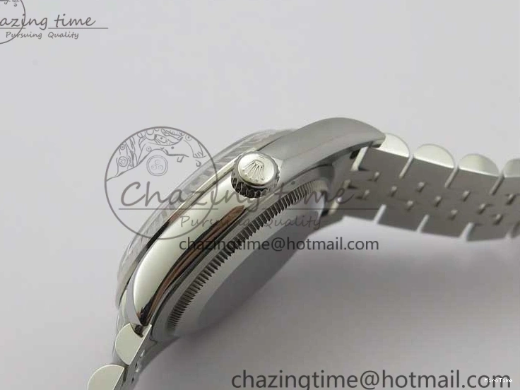 MiroTime 0801 DateJust 36 SS 116234 ARF 1:1 Best Edition 904L Steel Blue Dial Roman Markers on Jubilee Bracelet SH3135 V WellDesigned 3199